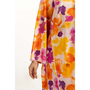 Ensemble décontracté pour femme IUSTTS-780 en tissu crêpe imprimé, 100 % coton respirant pour le printemps/été - Product Image 3