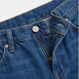 Premium Rate High Quality <b>Women's</b> Mid Rise Dark Washed Denim Pants Casual Wear Tinted <b>Baggy</b> Loose Customized Color <b>Jeans</b> Winter - Product Image 3