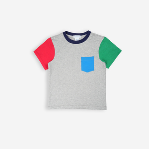 Nouveauté vêtements d'été à manches courtes pour enfants t-shirt à vendre prix de gros t-shirt pour enfants à col rond - Product Image 1