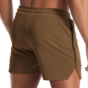 Short de fitness sportif à séchage rapide pour hommes évacuation de l'humidité respirant Anti-rides taille élastique Gym Wear prêt à expédier - Product Image 1