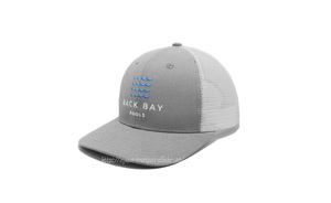 Venta al por mayor de sombreros de camionero de 6 paneles personalizados 2D logotipo bordado ala ancha curvada tono informal cómodo uso diario sombreros de fábrica - Product Image 2