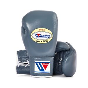 Gants gagnants à lacets en cuir personnalisables de haute qualité pour l'entraînement et le combat pour les arts martiaux et la boxe - Product Image 1