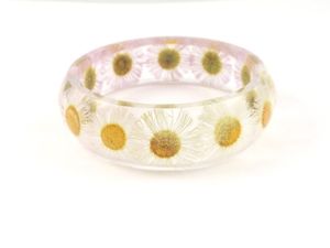 CONDITIONS Bijoux Résine Acrylique Bracelet Bracelet Exagéré Éblouissant Multicolore Large Irrégulier Carré Acrylique Bracelets pour - Product Image 4