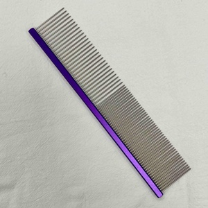 Peine para perros ecológico simple de acero inoxidable, peine para el cabello para perros y gatos - Product Image 4