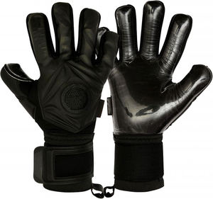 Gants de gardien de but en latex, doigts entiers, imperméables, respirants, pour entraînement sportif professionnel en extérieur, fermeture à lacets - Product Image 1