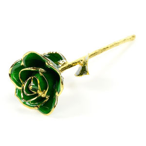 Wholesale 24k Gold Plated Real Rose Handcrafted Flower Luxury Rose Perfect For <b>Valentines</b> Day Wedding & Home Decor <b>Gifts</b> - Product Image 3