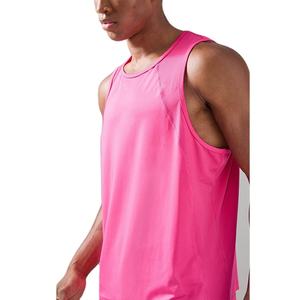 เสื้อกล้ามออกกำลังกายรุ่นใหม่มาแรง ขายดี แฟชั่นเสื้อกีฬาผ้าโพลีเอสเตอร์ผสมอีลาสเทน ยืดหยุ่นได้ เสื้อกล้ามออกกำลังกายผู้ชาย - Product Image 6