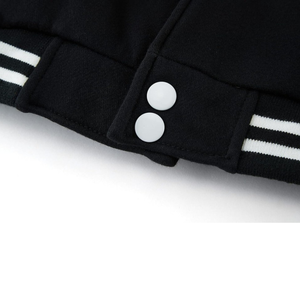 แจ็คเก็ตวาร์ซิตี้ผู้ชายแบบสั่งทำโลโก้ได้ ราคาส่งที่ดีที่สุด ปกตั้งเคลือบกันน้ำ สไตล์อินเทรนด์สำหรับฤดูหนาว ใส่สบาย - Product Image 2