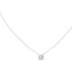 Collar de Diamantes CVD de 0.5 CT, Creados en Laboratorio, VVS-VS EF, Diseño Solitario Elegante, Oro de 18K, 14K, Rosa, Amarillo, Blanco, Lujoso - Product Image 1