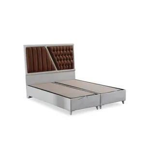 Lits modèle TOLEDO avec tête de lit simple et double, meubles élégants et stylés - Product Image 3