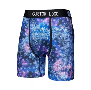 Venta al por mayor de verano Casual Ecológico Hombres Calzoncillos Ropa interior Poliéster Sublimación Boxer en blanco para hombres Tanga - Product Image 2