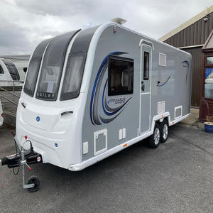 Compre Autocaravanas Nuevas de Lujo para Viajes al Aire Libre, Caravanas, Remolques de Viaje, de Acero y Aluminio, para 4-6 Personas - Product Image 1