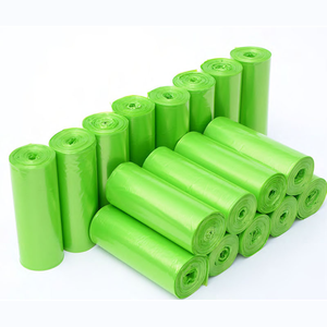 ถุงขยะสีเขียวแบบเปิดด้านบน รีไซเคิลได้ ผลิตจากวัสดุ HDPE/LDPE/PP สำหรับใช้ในอุตสาหกรรมและครัวเรือน - Product Image 4