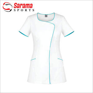 Uniformes de manga corta para enfermería, uniformes de Hospital Unisex para clínica Dental - Product Image 3