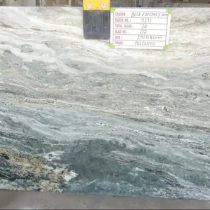 Modern Fantasy Blue Marble <b>Slab</b> Tile Polished Travertine and Porcelain for Kitchen Floor for Graphic Design Projects - Product Image 1