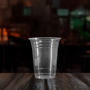 Gobelets jetables à paroi simple en PP transparent de haute qualité QUANG QUAN 12 16 20oz 95mm pour boissons café thé au lait smoothies - Product Image 1