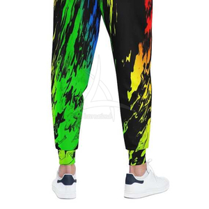 Pantalon droit pour homme personnalisé avec impression par sublimation, décontracté, taille mi-haute, respirant, séchage rapide, écologique - Product Image 5