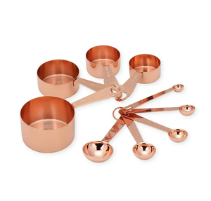 Cuchara Medidora de Cobre Espejado para Hornear y Cocinar, Cuchara Medidora de Harina de 4 Tazas - Product Image 6