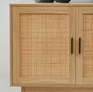 Meuble de maison en bois dur en rotin de haute qualité avec porte en rotin pour chambre à coucher ou hôtel fabriqué au Vietnam - Product Image 5