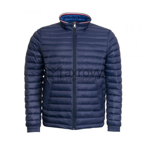 Coupe-vent personnalisé pour hommes, veste bombardier coupe-vent de printemps et d'automne, nouveau design, manteaux en toile rembourrés, vêtements d'extérieur avec broderie - Product Image 1