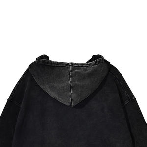 Sudaderas con cremallera para hombre de estilo informal completamente personalizadas, novedad de 2025, sudaderas con cremallera de lavado ácido cómodas para hombre a la venta - Product Image 5