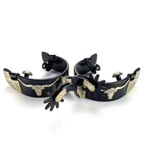 Espuelas de Acero Inoxidable Personalizables de Alta Calidad OEM para Montar a Caballo, para Botas Vaqueras, Productos Ecuestres de Calidad - Product Image 4