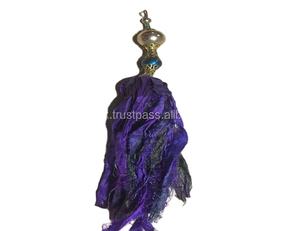 Borla de Seda de Alta Calidad, 700 Colores, Varios Tamaños, Flecos Gruesos para Joyería, Prendas, Cortinas, Celulares, Decoración Textil para el Hogar - Product Image 4