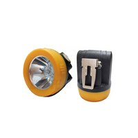 3.8Ah Recargable Miners Cap Lamp Casco inalámbrico Luz 10000lux IP68 PC Material Led Miner Lamp