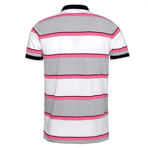 Polo formal de diseño personalizado para hombre de talla grande, jersey de tela transpirable de manga corta de secado rápido con logotipo personalizado de marca - Product Image 5