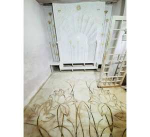 Mandapams y altares de mármol pulido hechos a mano personalizados para el hogar y el uso de Mandir Pooja Villa - Product Image 1