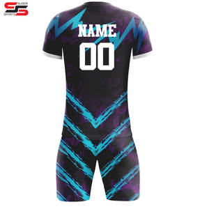 ชุดเสื้อฟุตบอลระบายอากาศได้ดีโลโก้ที่กำหนดเองคุณภาพสูงสำหรับฤดูกาลใหม่ - Product Image 2
