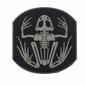 Patch en silicone 3D personnalisé en relief pour vêtements, accessoires, badge en caoutchouc souple, logo, patchs en PVC à presser à chaud pour vêtements - Product Image 1