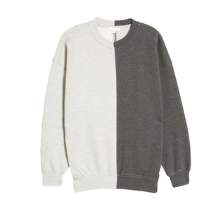 เสื้อสเวตเชิ้ตผู้หญิงผ้าฝ้ายสีพื้น ดีไซน์ใหม่ ระบายอากาศได้ดี ไม่เป็นขุย รับสกรีนโลโก้ ขายส่ง ยอดขายดี - Product Image 5