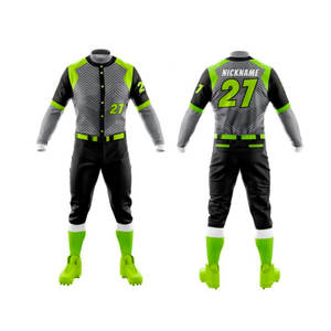 Última camiseta de béisbol popular para hombres, nuevo estilo, rosa, logotipo personalizado, nombre del equipo personalizado, camiseta de Softbol - Product Image 3