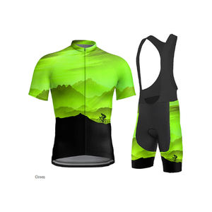 Meilleures ventes, ensemble de maillots de cyclisme OEM de nouveau style, vêtements de vélo respirants, vêtements de sport imprimés par sublimation, uniformes de cyclisme - Product Image 1