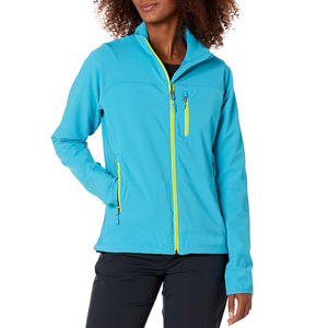Conçu sur mesure Veste Softshell Respirante pour Femmes Imperméable Extérieur À Capuche Coupe-Vent Col Montant Logo Décoration Hiver - Product Image 4