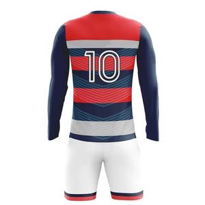Ensemble de maillots de football personnalisés de haute qualité, nouveau style, maillot d'entraînement de football de qualité supérieure, fabriqué au Pakistan, vente en gros de vêtements de football - Product Image 6