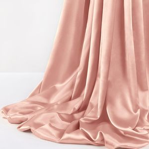 Oft mượt Charmeuse satin vải của sân liên tục soild vải cho váy cưới - Product Image 2