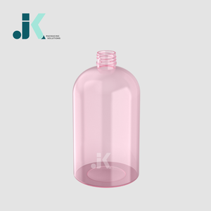 Produits chauds emballage cosmétique PET bouteille ronde Boston 300 ml 24MM OEM/ODM meilleure qualité M0549T usine du Vietnam - Product Image 3