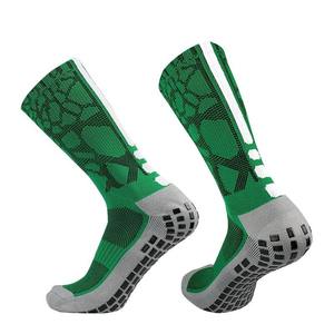 Estilo de moda Sublimación Diseño impreso Poliéster/Nylon Transpirable Combinación de colores personalizados Calcetines de fútbol flexibles para hombres Ropa deportiva - Product Image 2