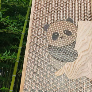 Kumiko travail du bois écologique fait <span class=keywords><strong>à</strong></span> <span class=keywords><strong>la</strong></span> <span class=keywords><strong>main</strong></span> traditionnel japonais artisanat en bois pour portes en bois fenêtres boîtes décoration de restaurant - Product Image 2