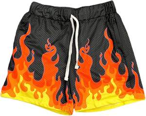 Pantalones Cortos Deportivos Transpirables de Malla para Hombre, Ropa Deportiva Urbana, Logotipo Personalizado, Ideales para Correr, Baloncesto, Deportes Casuales al Aire Libre - Product Image 5