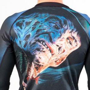 MMA Rash Guard Concevez votre propre chemise de compression par sublimation BJJ Rash guard Imprimé personnalisé Hommes - Product Image 3