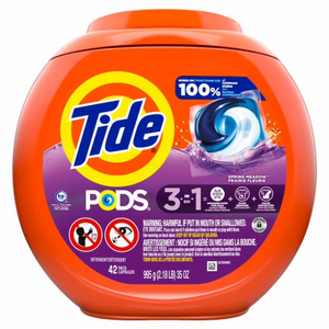 Spring Meadow Laundry <b>Detergent</b> Pods 3 in 1 Cold Water Cleaning Capsules 42 Packs for Daily Washing - Product Image 1