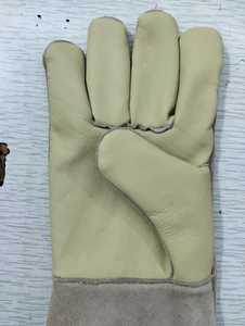 Guantes de seguridad resistentes a los cortes de cuero de vaca - Product Image 6