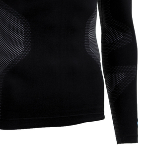 Camisa de compresión personalizable al por mayor del fabricante con mangas completas y características transpirables - Product Image 3