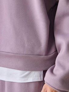 Top Selling Men's Custom Made 100% Cotton Tracksuit High Quality <b>Oversized</b> Hoodie & Baggy <b>Joggers</b> with Hooded Collar Casual Wear - Product Image 5