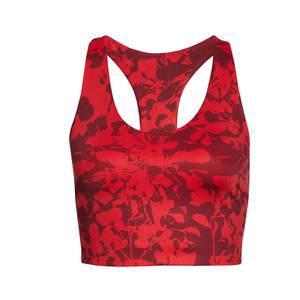 Soutien-gorge de sport tricoté respirant à fort impact avec bretelles réglables et maintien renforcé pour la course, la gym et l'entraînement - Product Image 1