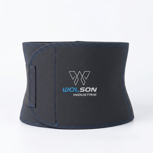 Wolson Industry Durable Weight Lifting Waist <b>Trimmer</b> Belt Breathable Neoprene <b>Fabric</b> Hook Loop Closure Comfortable Seamless for - Product Image 1