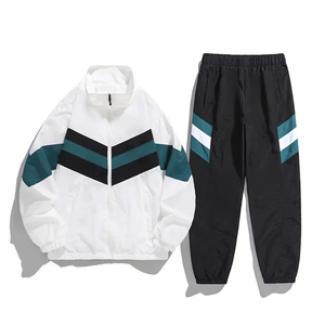 Chándal cortavientos personalizado de alta calidad con logotipo personalizado, chándales, ropa deportiva para hombres, chándal de entrenamiento y jogging 2026 - Product Image 2